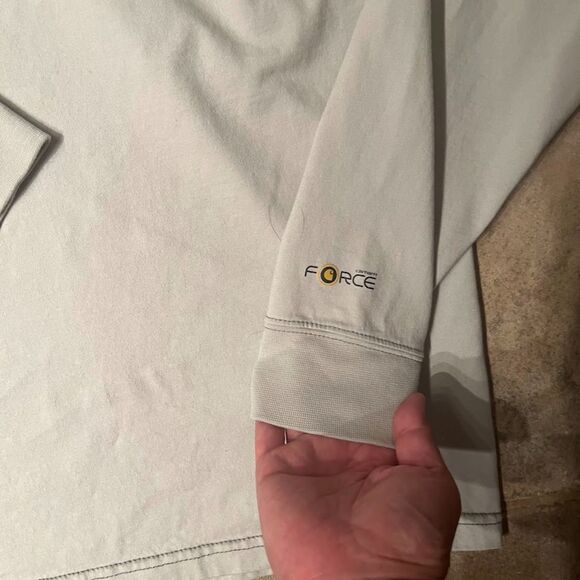 Carhartt Flame Resistance Force Cat 2 2112 Button Henley Long Sleeve Shirt - Picture 9 of 13